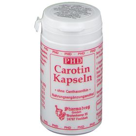 PHD Capsules de carotène