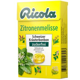 Ricola® Swiss Herb Boîte de bonbons Candies Mélisse sans sucre