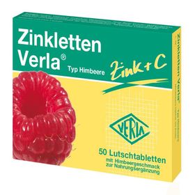 Zinkletten Verla® Pastilles aux framboises