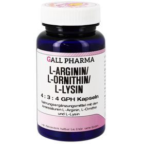 GALL PHARMA L-Arginine/L-Ornithine/L-Lysine 4:3:4 GPH