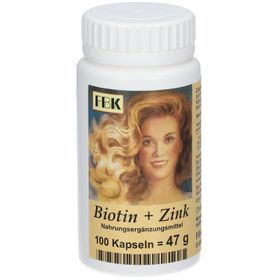 Biotine + zinc