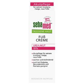 sebamed® Crème peaux sèches pour les pieds Urea Akut 10%