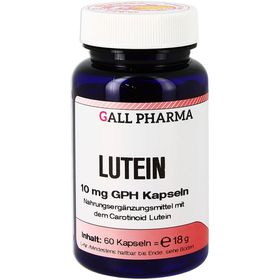 GALL PHARMA Lutein 10 mg Kapseln