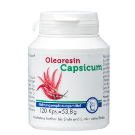 Capsules d'oléorésine de Capsicum