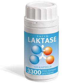 Capsules d'enzyme lactase 3300 FCC