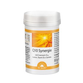 Dr. Jacob's Coenzym Q10 Synergie Lutein Taurin L-Carnitin Lecithin Vitamin B2