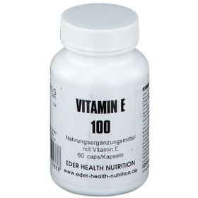EDER HEALTH NUTRITION Vitamine E 100