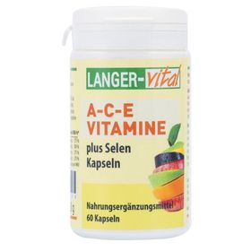 LANGER-VITAL Gélules de vitamines A-C-E plus sélénium