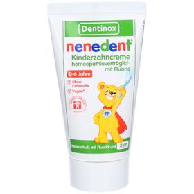 nenedent® Dentifrice pour enfants homéopathiquement compatible avec le fluorure