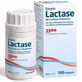 PRONATURA® Gélules d'enzyme lactase 3300 FCC