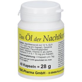 Das Öl der Nachtkerze 500 mg