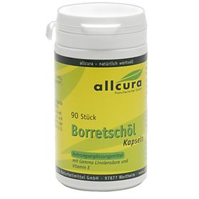 allcura Borretschöl Kapseln