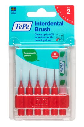 TePe® Original Brossettes interdentaires 0,5 mm Rouge