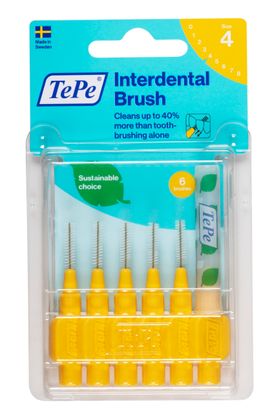 TePe® Original Brossettes interdentaires 0,7 mm Jaune