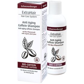 Schoenenberger® Naturkosmetik ExtraHair® Hair care System Anti Aging Shampoing à la caféine