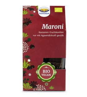 Govinda Bio Maroni-Konfekt