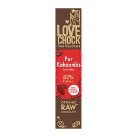 Lovechock Bio Pure Nibs Barre chocolat