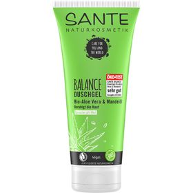 SANTE Naturkosmetik Balance Gel douche à l'Aloe & Huile d'amande bio