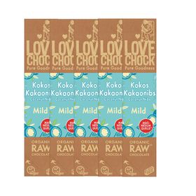 LOVECHOCK Kokos Kakaonibs Mild 68% Kakao