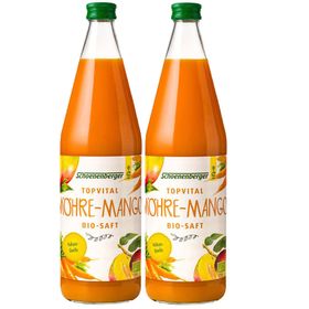 Schoenenberger TopVital Jus de carotte-mangue bio