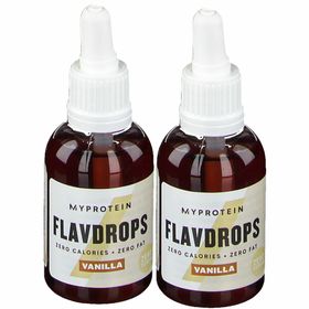 MyProtein FlavDrops, Vanille, Gouttes d'arôme