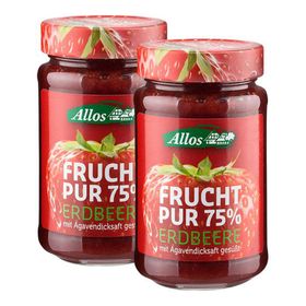 Allos Organic Pure Fruit 75 % Fraise