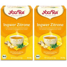 YOGI TEA® Ingwer Zitrone, Bio Kräutertee