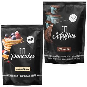 nu3 Fit Pancakes + Fit Muffins chocolat