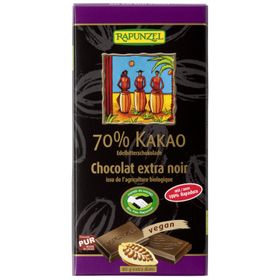 RAPUNZEL Chocolat noir noble 70% cacao (Rapadura)