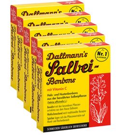 DALLMANNS® Bonbons à la sauge sans sucre