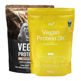 nu3 Vegan Protein 3K Shake Café glacé + Vanille