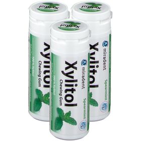 miradent Xylitol Chewing Gum Spearmint