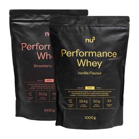 nu3 Performance Whey fraise + vanille