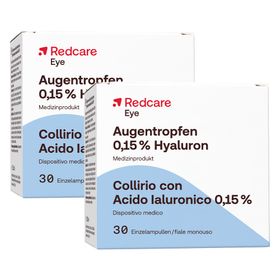 Redcare Collyre à l'acide hyaluronique 0,15%