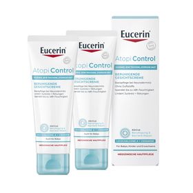 Eucerin® AtopiControl Beruhigende Gesichtscreme – Feuchtigkeitsspendende Pflege für trockene Gesichtshaut