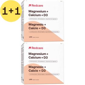 Redcare Magnésium + Calcium + D3 | 1+1 GRATUIT