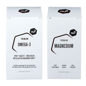 nu3 Premium Omega-3 + nu3 Premium Magnesium Komplex