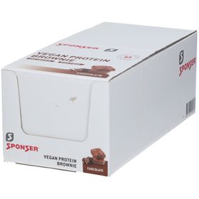 SPONSER® Brownie protéiné végan 26% de protéine