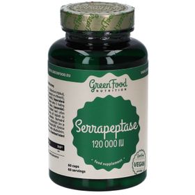 GreenFood Nutrition Serrapeptase 120000IU