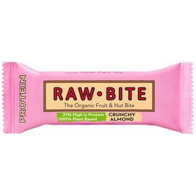 RAWBITE Barres protéinées aux fruits et aux noix avec Crunchy Amandes