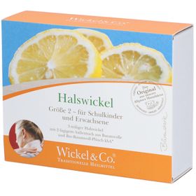 Halswickel Gr. 2, karo blau