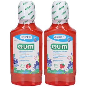 GUM® Junior 6+ Mundspülung Erdbeere