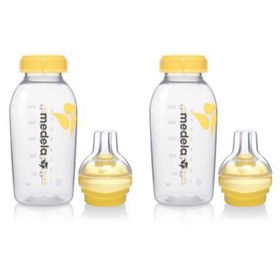 MEDELA Calma Biberon 250ml avec tétine en silicone Calma Solitaire, 0-6 mois