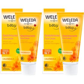 Crème de Jour Bébé au Calendula Weleda - soigne & protège la peau sensible de bébé, hydrate