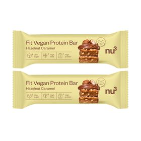 NU3 Fit Barre protéinée Végan - Caramel Noisette