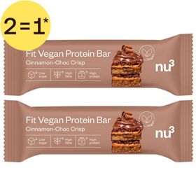 nu3 Fit Vegan Protein Bar Cannelle-Choco Crisp