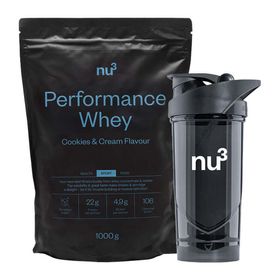 Performance Whey Cookies-Cream + Shaker