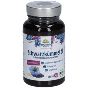 Govinda Schwarzkümmelöl Kapseln – Ägyptisches Nigella Sativa Öl