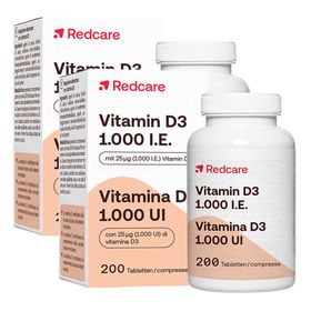 Redcare Vitamin D3 1000 I.E.