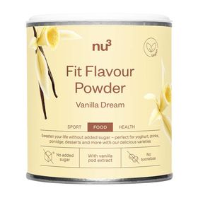nu3 Fit Flavour Powder Vanilla Dream - Économisez 20% avec le code DRINKNU3